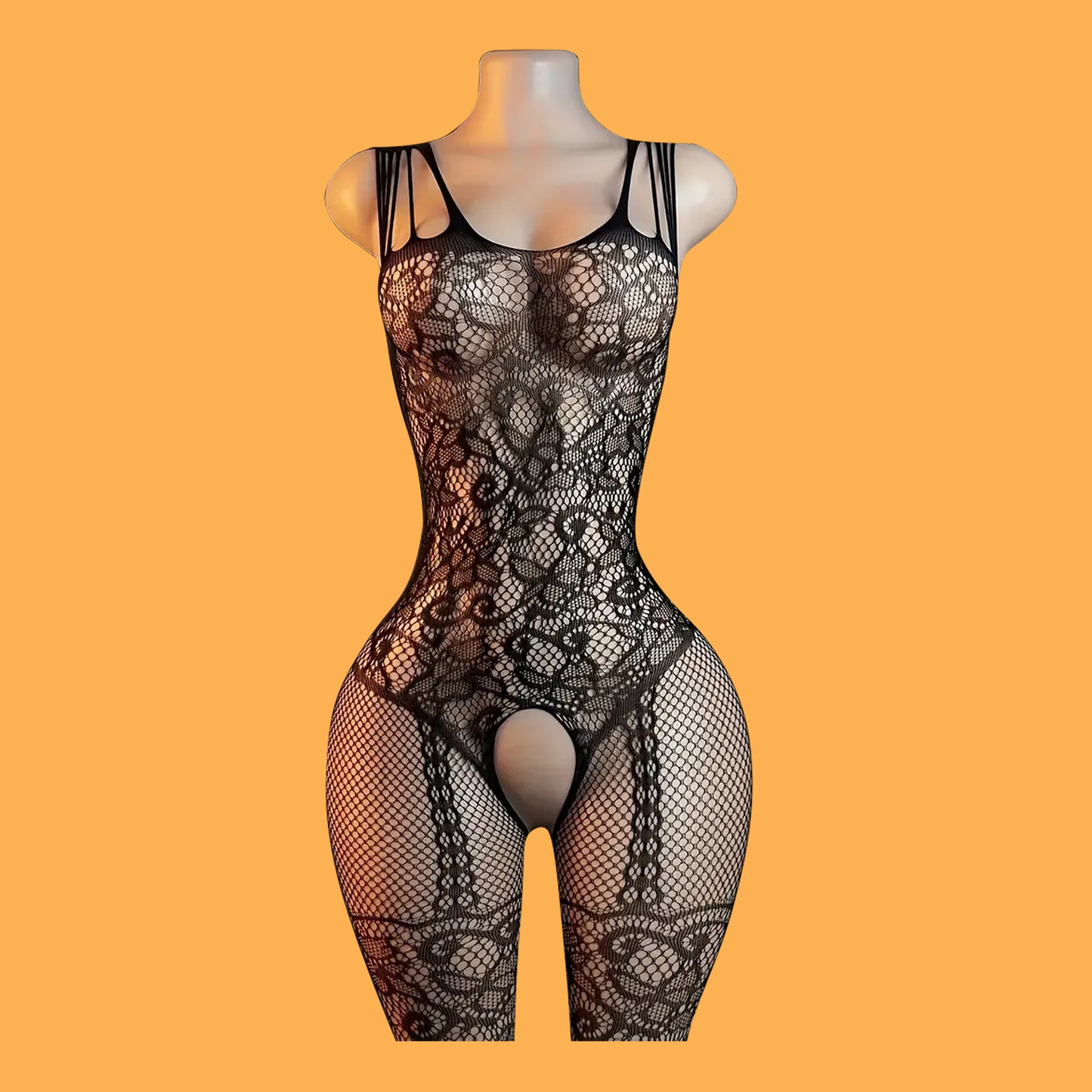 4 Pairs Women'S Sexy Lace Jumpsuit - High-Stretch Tight Pantyhose with Floral Pattern, Elegant & Bold Design, Perfect for Holiday Events & Parties, Hand Washable, Party Wear | Floral Lace Jumpsuit | Stretchy Fabric