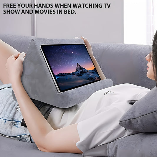 NEW Home Travel Multifunctional Reading Tablet Stand | Compressible to Various Angles, Sponge Rubber Material for Comfortable Viewing Computer Accessories