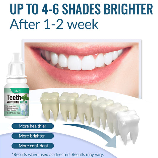 3 Days Teeth Serum, Dual-action Formula, Fresh Mint-Flavored, Fast Cleans Dirt on Tooth Surfaces, Freshens Breath, Deeply Cleanses the Oral, Completely Care to Tooth, Teeth Brightening, Gift for Girlfriend