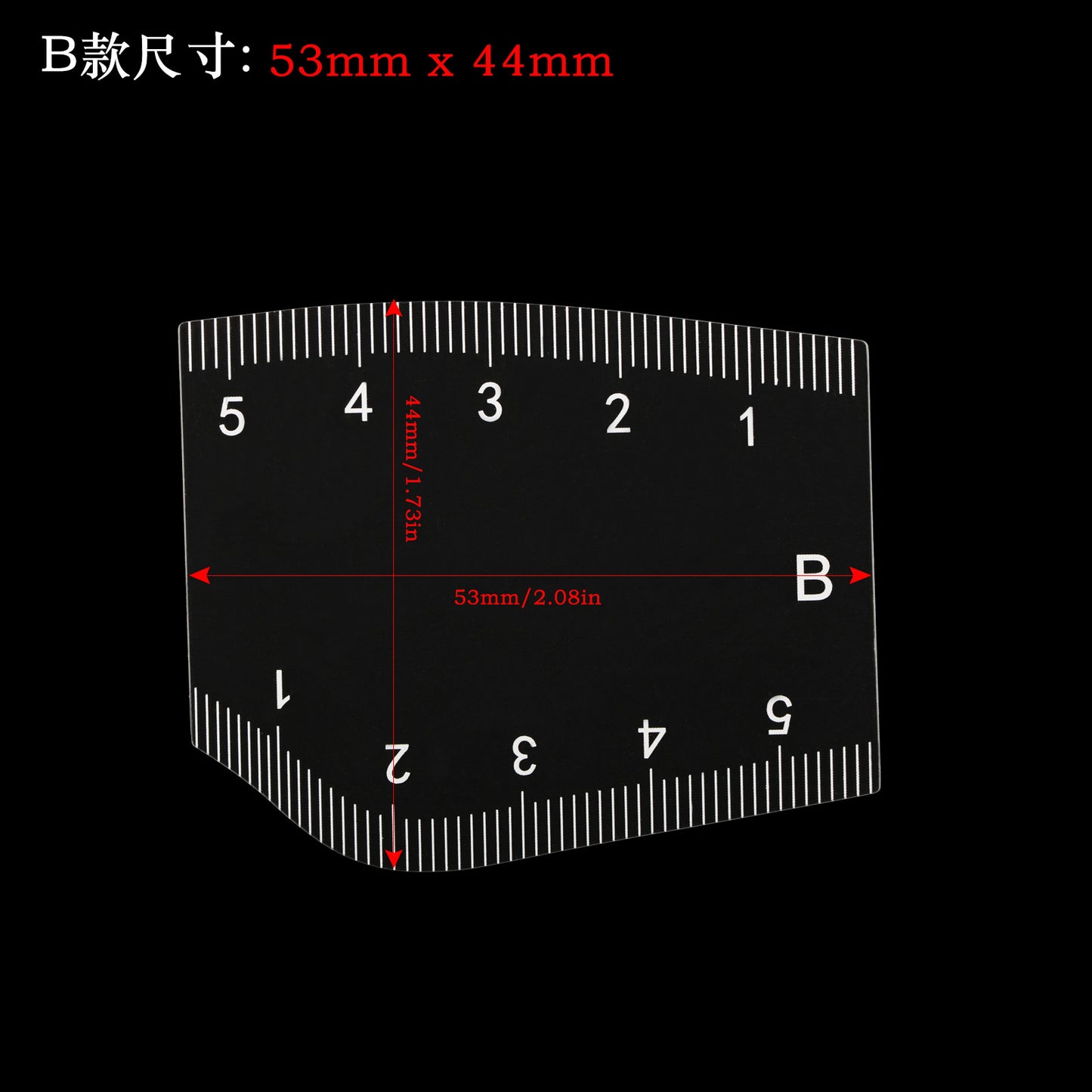 5 PCS Set Reusable Eyebrow Ruler Templates for Tattooing, Embroidery, And Shaping Eyebrows - an Ideal Tool for Accurately Measuring Eyebrows, Perfect for Beginners.