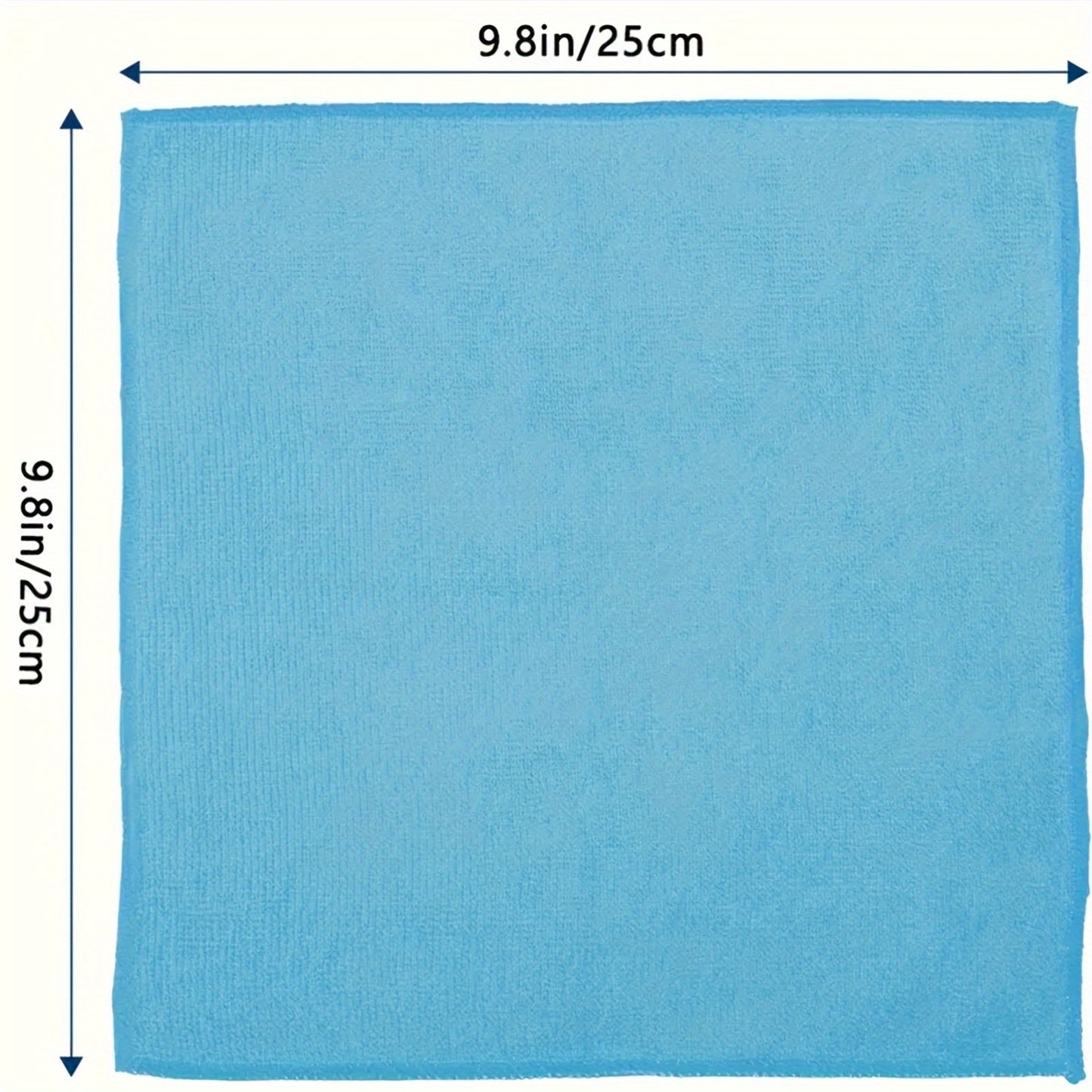 NEW 16/32-Pack Set Microfiber Cleaning Cloths - Reusable, Nonwoven, Super Absorbent, Non-Scratch Wipes for Dusting, Polishing, and Wiping in Kitchen, Car, Glass, Floors, and Furniture - Durable Household Cleaning Cloths