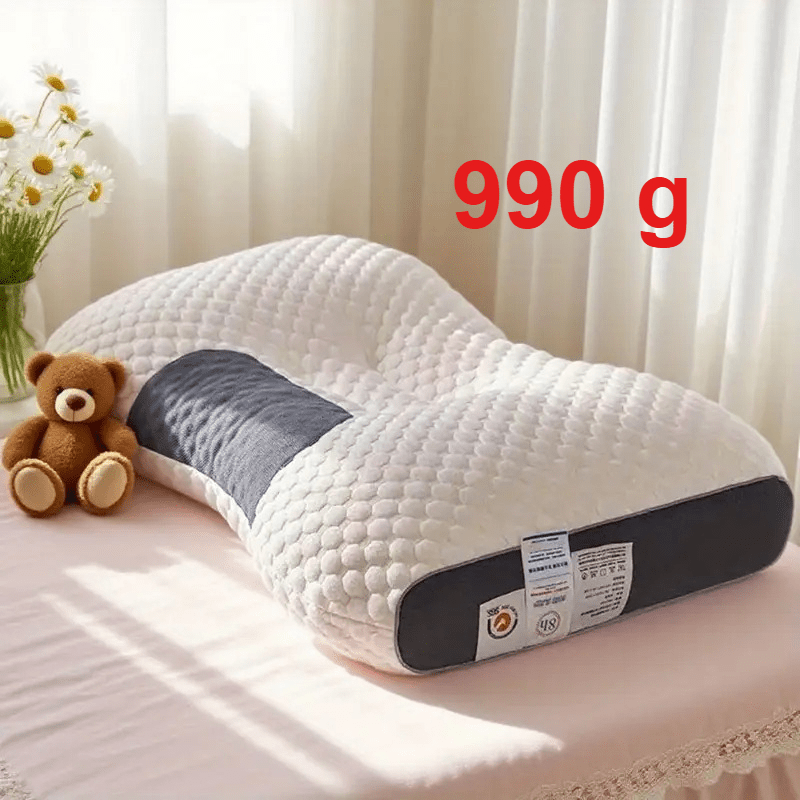 2 PCS Set 62x40cm Soft Neck Pillows Adjustable Ergonomic Support Design Premium Home Bedding Decor – Sleep Comfort, Modern Design, Upgraded Thickened 5-Star Hotel Quality – Non-Collapsing High Core for Deep Sleep