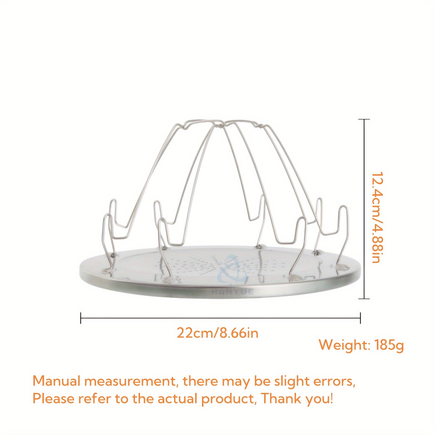 NEW Round Foldable Portable Stainless Steel Toast Bread Grill; Outdoor Camping Stainless Steel Toast Rack