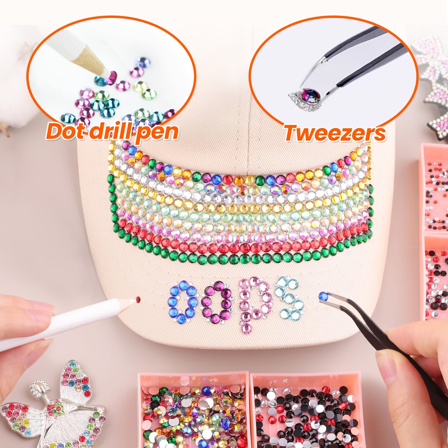 NEW 10 PCS Set Strong Glue - Heavy-Duty Clear All-Purpose Adhesive, Waterproof & Anti-Aging, No-Clog Cap & Precision Tip for Nail Art, Shoe Repair, Jewelry, DIY Crafts, Model Building, Home Repairs, Temporary/Permanent Bond -