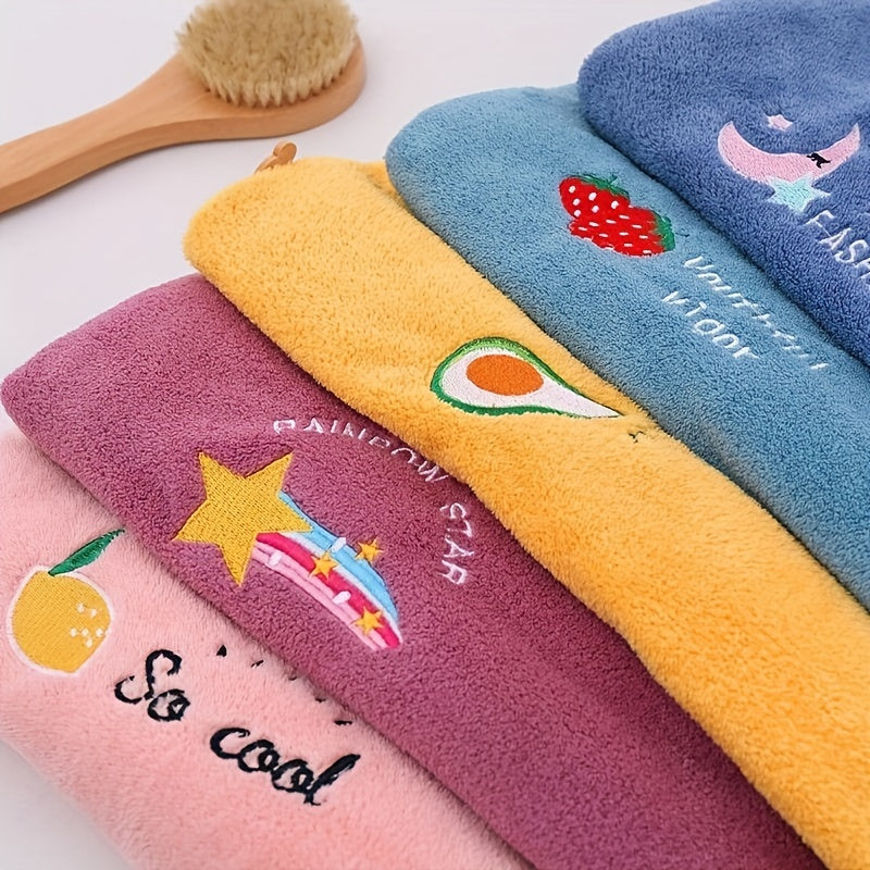 Magic Microfiber Hair Drying Towel - Quick-Dry Super Absorbent Shower Cap & Turban, Soft Polyester Bath Hat with Button Closure, Multi-Color Options Women Hair Care Accessories
