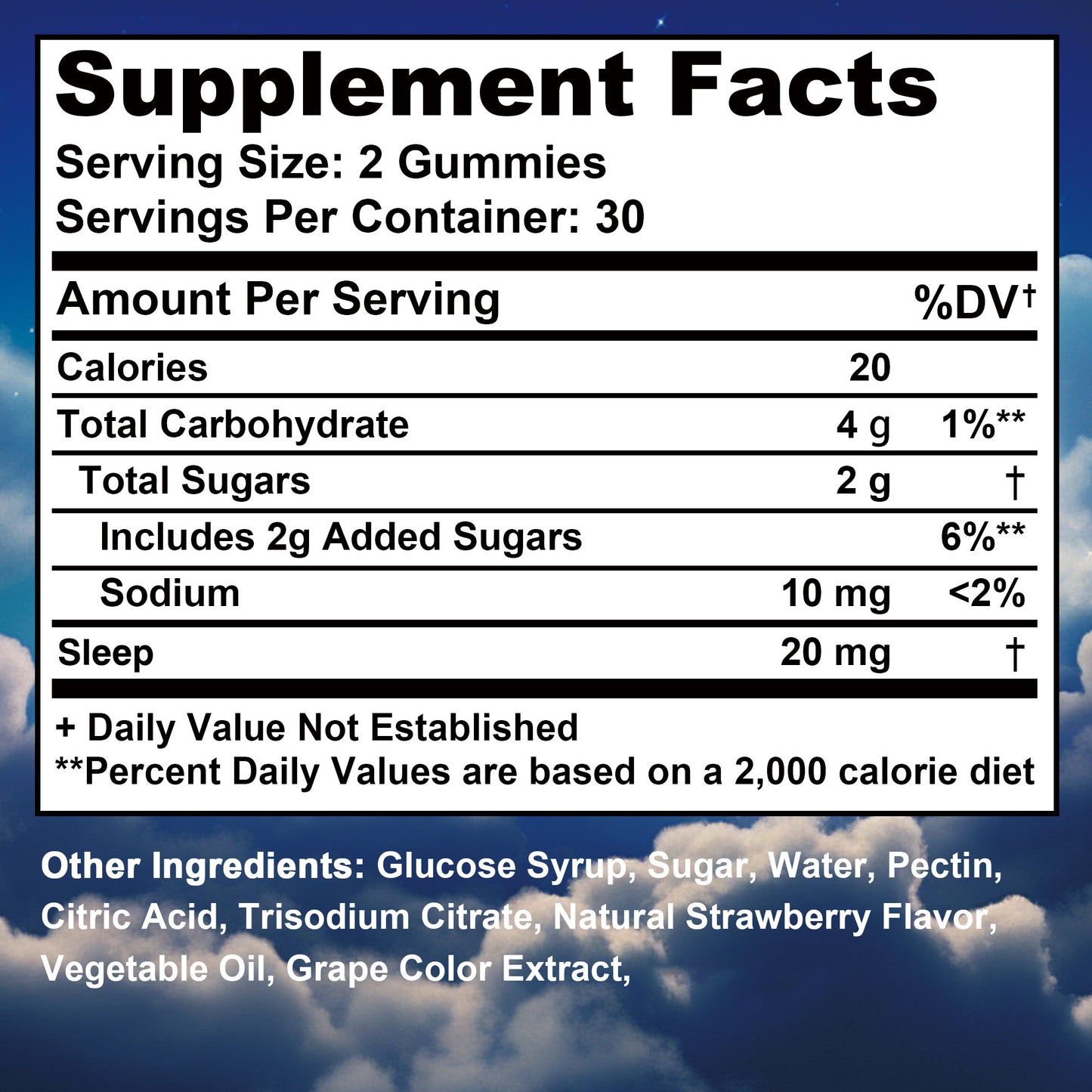 Sleep 20mg - Menopausal Supports Your Healthy Sleep Period Cycle and Improves Overall Sleep Quality, Relieves Stress and Anxiety, Menopausal Use, Feminine Care, Regulate PH Balance - 60pcs