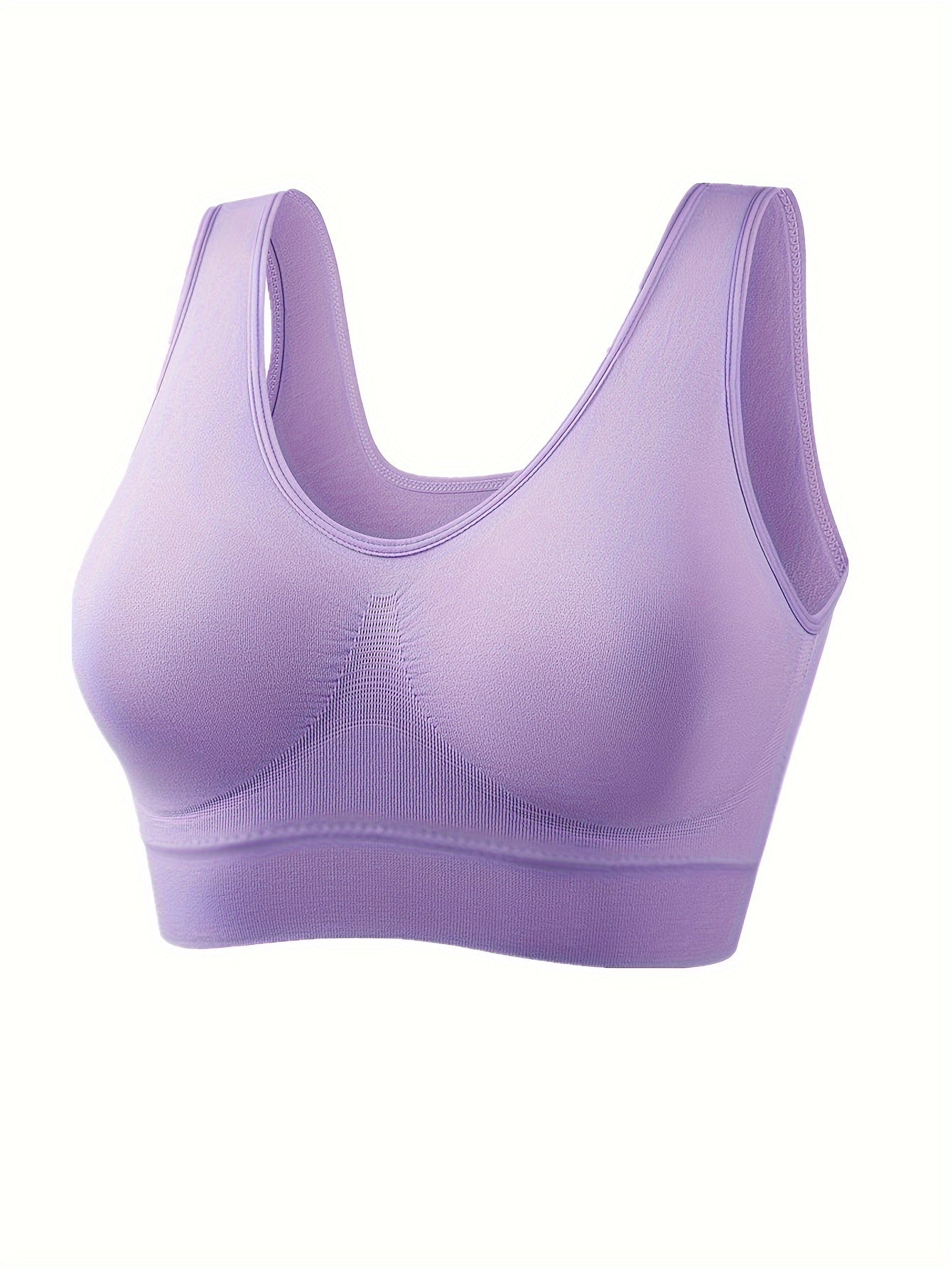5 PCS Set XL-5XL Plus Size For Big Girls and Curvy Ladies No Padding/Underwire s Bras - Full-Coverage backless & Gymnastics Bras, Medium-Elasticity Sleeveless for (No Chest Pads, No Underwire) - Hand Washable for Lifestyles 5