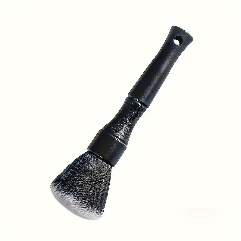 NEW Car Interior Detail Brush, Home Cleaning Dusting Brush, Computer Keyboard Jewelry Dusting Cleaning Brush, Soft Bristle Cleaning Brush, Dust Removal Tool, Car Interior Cleaning Brush, Car Dashboard Dusting Brush, No Batter