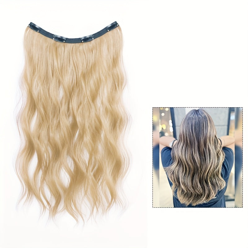 15 Colors 55.88cm Women's 22-Inch Long Curly Wave Synthetic Hair Wig - Brown/Red Blonde Purple/Pink/Pinkish-Red/Purple/Pink/Pinkish-Women Hair Extensions