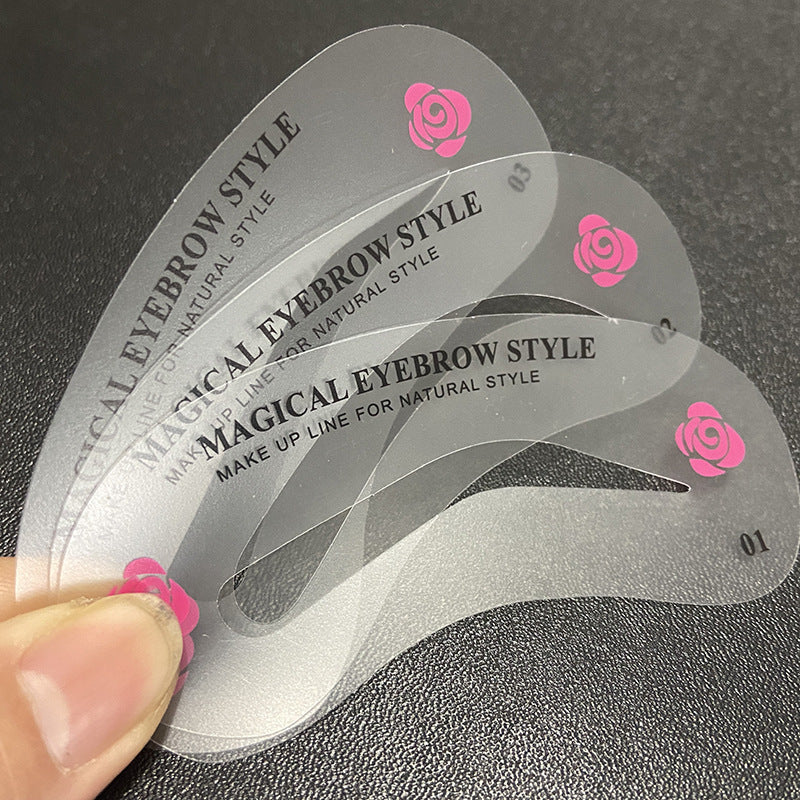24 PCS/Styles of Eyebrow Cards, Eyebrow Artifact, Eyebrow Shape Cards, Eyebrow Shaping, Eyeliner Cards, Eyebrow Cards, Eyebrow Assistants, Beauty Tools