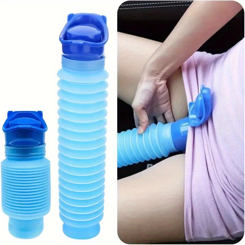 Stuck in Traffic; Adjustable Emergency Women Urinal 750ml - Portable Car & Camping Toilet, Leak-Proof Travel Potty with Ergonomic Handle, Durable Plastic for Outdoor, Camping, Road Trips - Compact & Hygienic Design, Portable