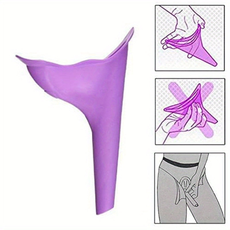 Stuck in Traffic; Adjustable Emergency Women Urinal 750ml - Portable Car & Camping Toilet, Leak-Proof Travel Potty with Ergonomic Handle, Durable Plastic for Outdoor, Camping, Road Trips - Compact & Hygienic Design, Portable