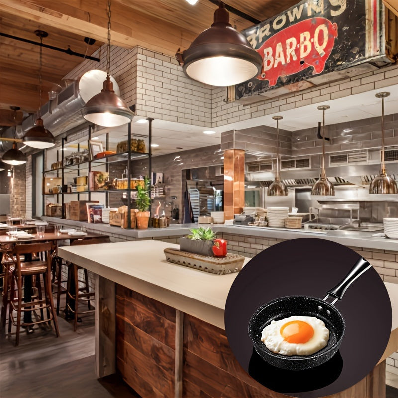A Multifunctional Non-Stick Pan with a Diameter of 14Cm, Easy to Clean Frying Pan for Eggs And Steak, Suitable for 11 Holidays, Compatible with Induction And Gas Stoves - an Ideal Choice for Cooking Breakfast, Lunch