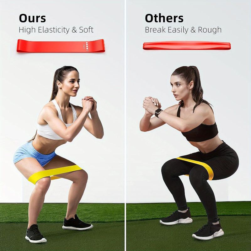 3 PCS Set Home Gym Resistance Bands for Fitness, Targeting Glutes, Legs, Pilates, Body Stretching, And Strength Workouts Home Gym Accessories Sports Supplies