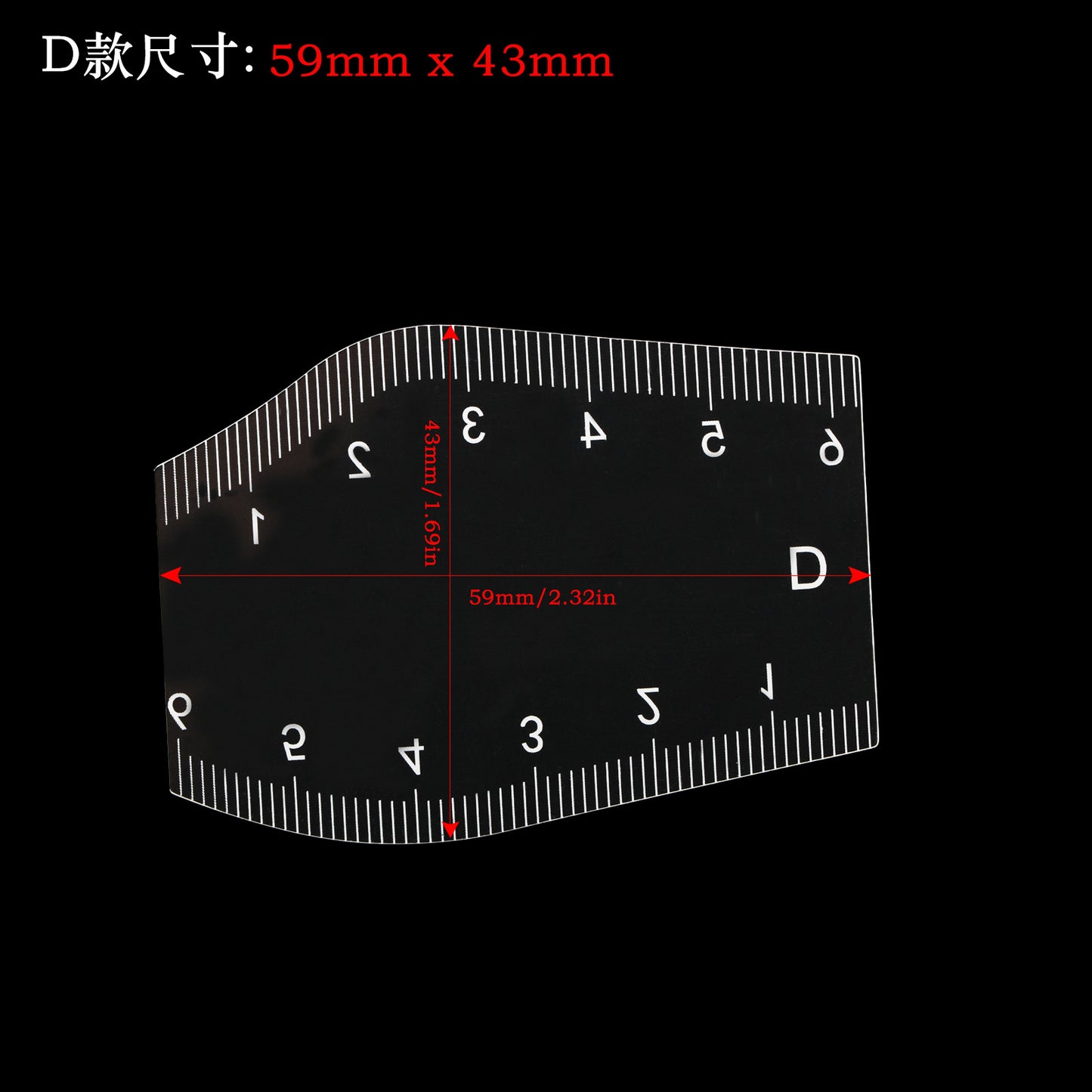 5 PCS Set Reusable Eyebrow Ruler Templates for Tattooing, Embroidery, And Shaping Eyebrows - an Ideal Tool for Accurately Measuring Eyebrows, Perfect for Beginners.