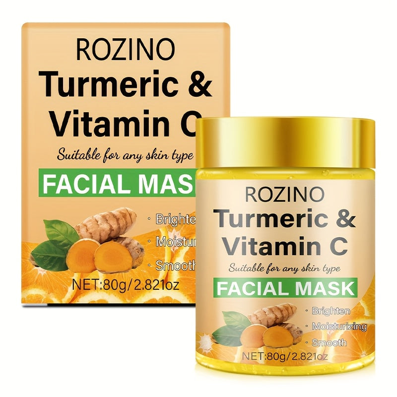 [Aging Wrinkle Skincare]Instant Lift Turmeric Vitamin C Facial Mask, Hydrating, Smooth, Tightens Lift, Dark Spot/Wrinkles Appear, for Skin Red, Dull, Wrinkles, Fine Line, Coarse Pores, Loose, Aging Signs. Korean Skincare Prod