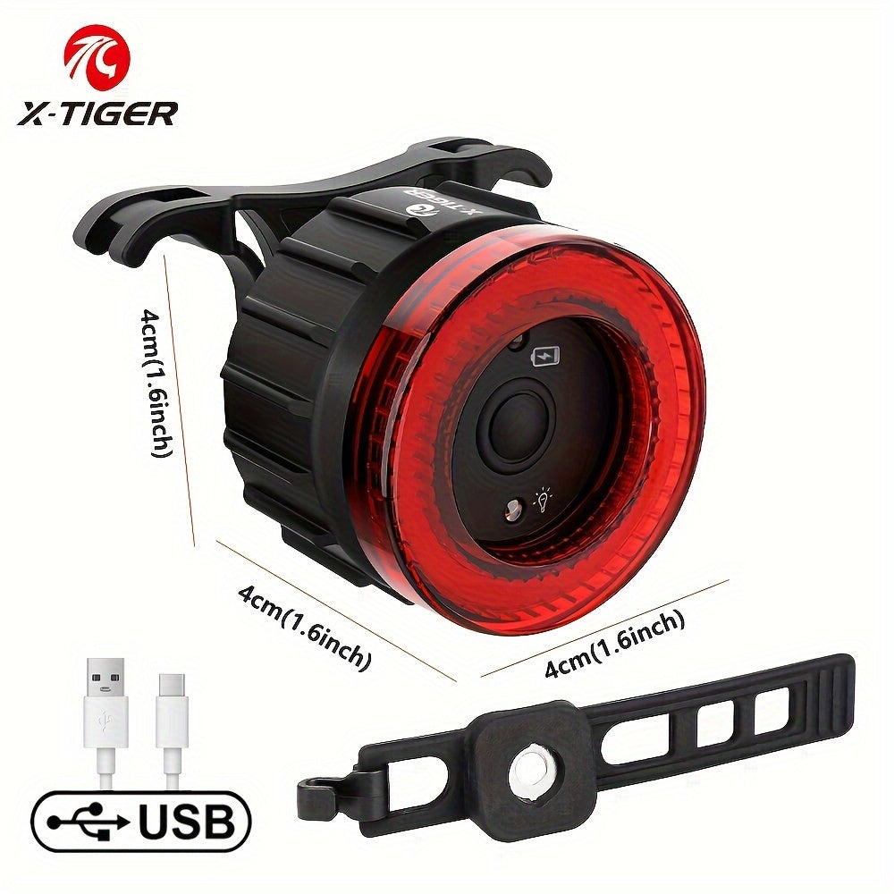 NEW Arrivals LED Charging Cycling Taillight Set with Smart Auto Brake Sensing for Bicycles