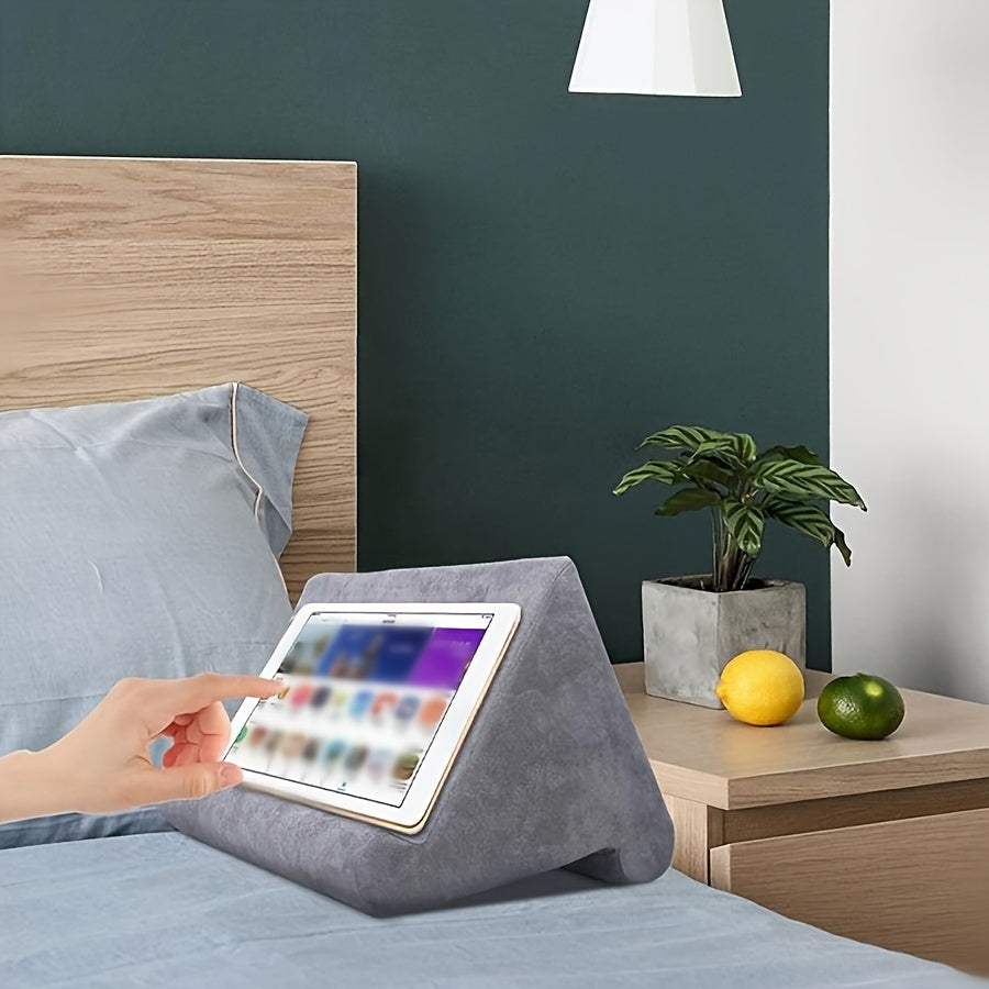 NEW Home Travel Multifunctional Reading Tablet Stand | Compressible to Various Angles, Sponge Rubber Material for Comfortable Viewing Computer Accessories