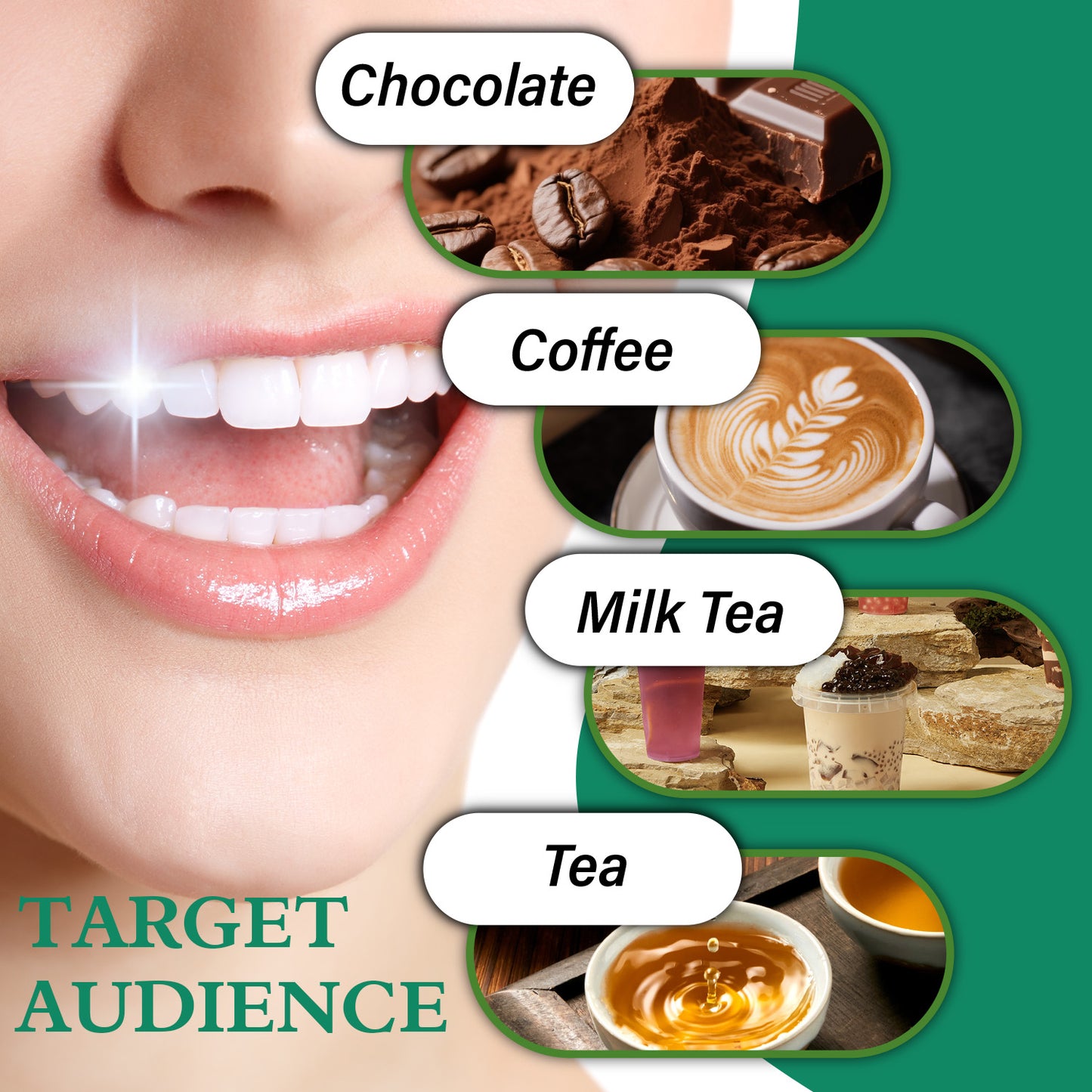 3 Days Teeth Serum, Dual-action Formula, Fresh Mint-Flavored, Fast Cleans Dirt on Tooth Surfaces, Freshens Breath, Deeply Cleanses the Oral, Completely Care to Tooth, Teeth Brightening, Gift for Girlfriend