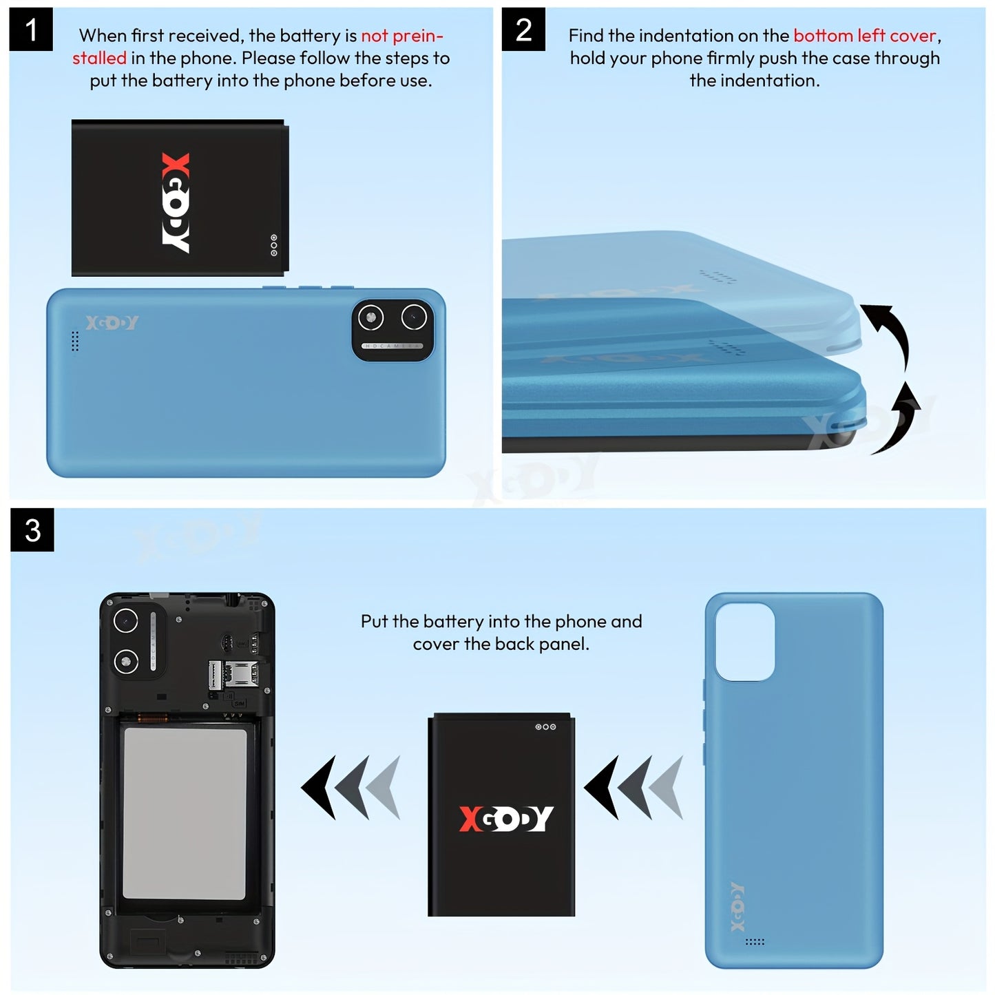 Mobile Phone X32, Android 14 Octa-core SIM-free Unlocked Smartphone With 5.5-inch Display, 2850mAh Battery, 4G Dual SIM, 4(2+2)GB+16GB/128GB Expandable, 8MP+5MP Camera Facial Recognition UK Version