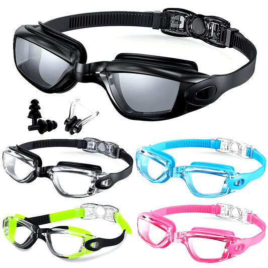 Professional Anti-Fog And Waterproof Adult Adjustable Swimming Goggles for Men, Women, And Teenagers, Designed for Training Swimming Accessories