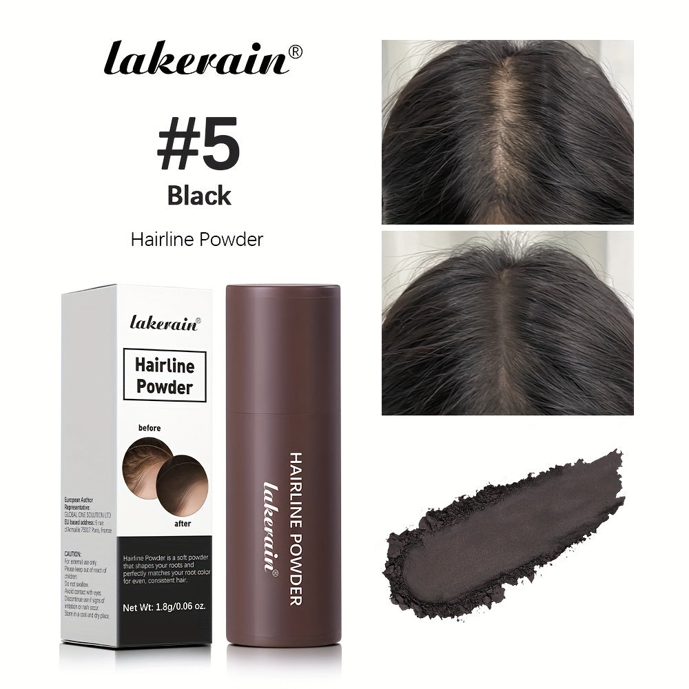Hairline Powder Stick, Hair Shadow Sponge Pen, Used to for cover Gray Roots, Enhance Hair, And Conceal Thinning Hair, with Strong for coverage That Perfectly Matches The Roots to Create a Flawless Hairline