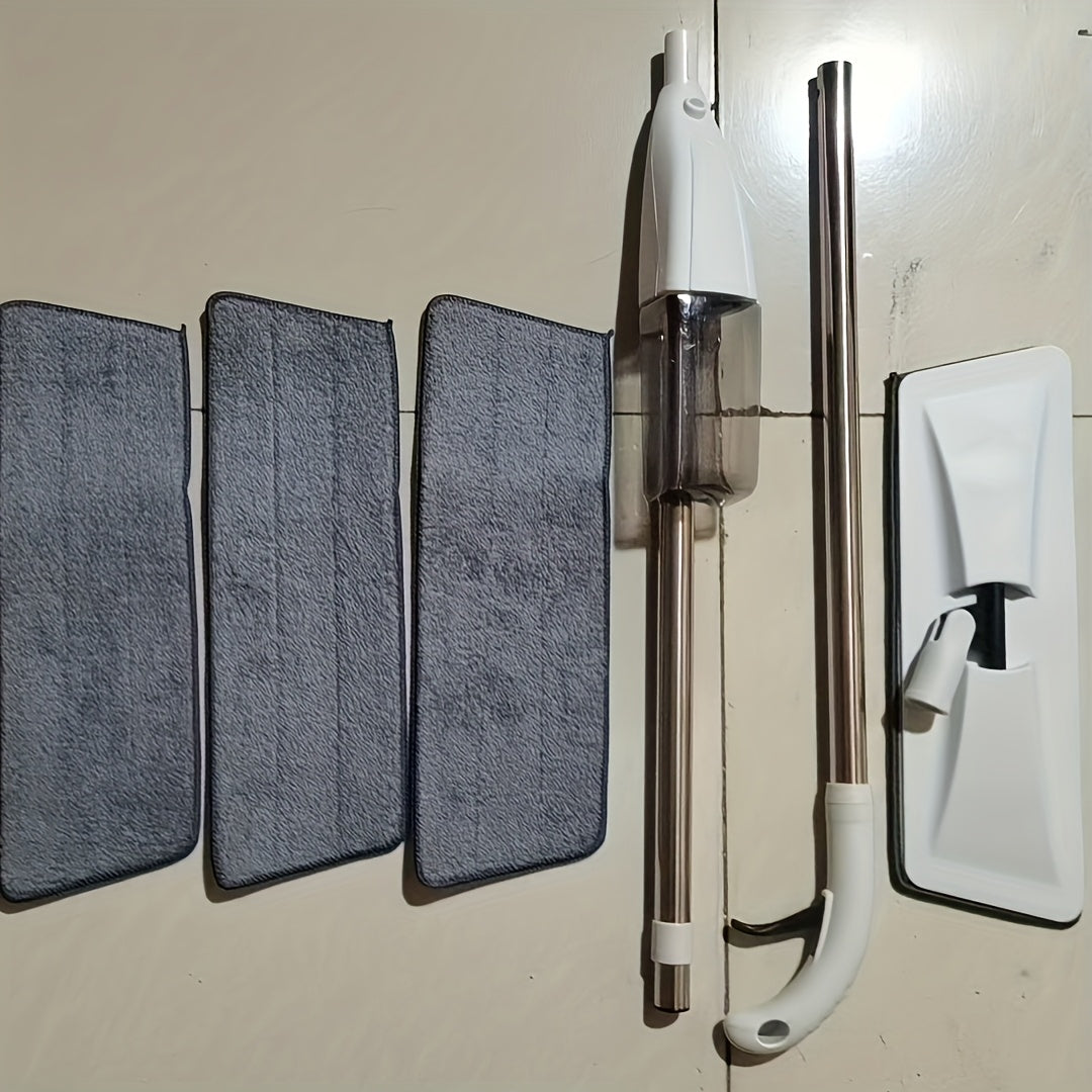 2-in-1 Spray Mop with Reusable Pads - Wet/Dry Cleaning & Disinfection for Floors, Multi-Surface Use in Bedroom, Kitchen, Living Room, Patio - Effortless Mop-Free Design, Floor Cleaning Mop, Ergonomic Handle, Efficient Sprayer