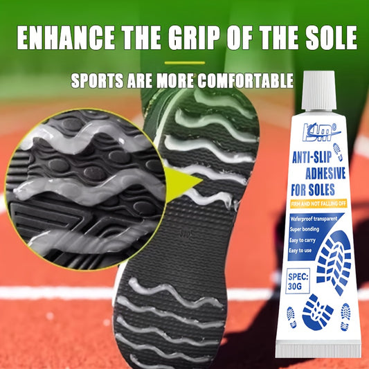 NEW Non-Slip Shoe Gel - Long-Lasting Anti-Wear Formula, Enhances Grip, Prevents Slipping, Ideal for Rainy, Snowy, and Icy Surfaces, Ensures Comfortable Walking and Running Winter Sports Accessories