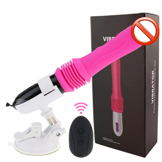 Telescopic Dildo Automatic Up Down Massager G - spοt Thrusting Retractable Vibrate Large Size Sexy Toys for Women