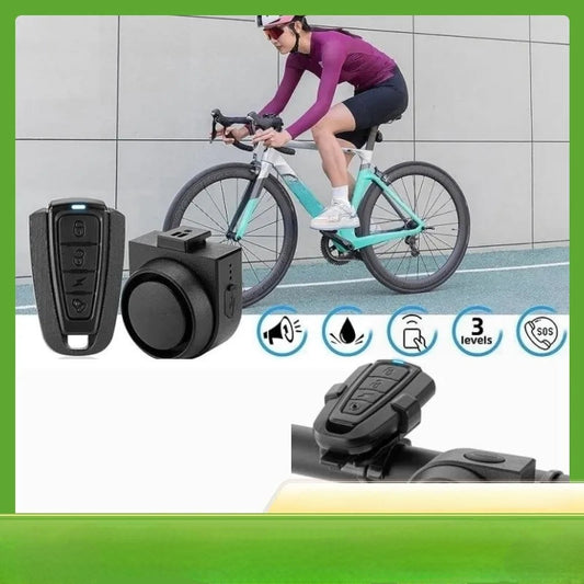 Anti Theft Bike Motorcycle Alarm Security System Bicycle Vibration Motion Sensor Rechargeable Multipurpose Alert Device