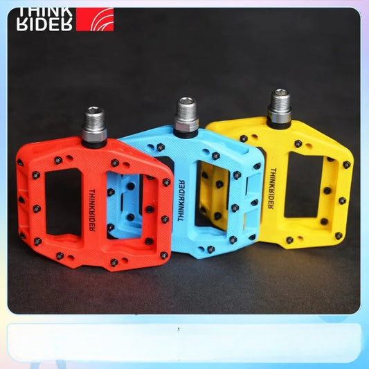 ThinkRider Flat Bike Pedals MTB Road 3 Sealed Bearings Bicycle Pedals Mountain Pedals Wide Platform Bicicleta Accessories