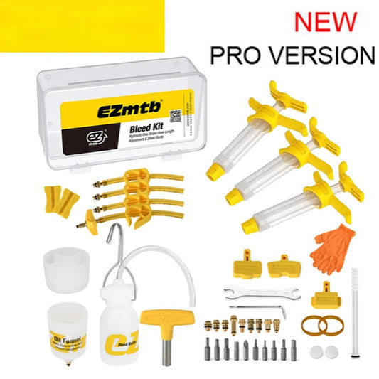 PRO Bicycle Hydraulic Disc Brake Oil Bleed Kit Tools For,SHIMANO,MAGURA,SRAM,XTECH,ZOOM,Road Bike Brake Repair Tool