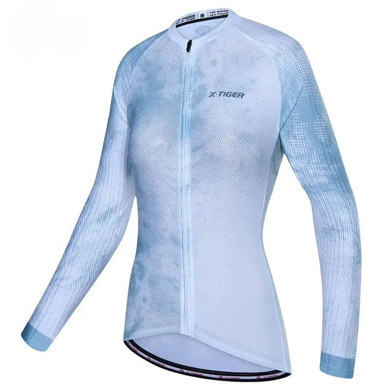 Woman's Cycling Jerseys Spring Long Sleeve Breathable Bike Clothes Maillot Ropa Ciclismo Hombre Bicycle Cycling Clothing