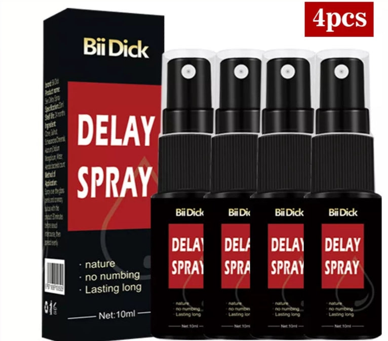 Adult 4pcs 10ml Stud 100 Sex Spray Powerful Sex Delay Products  Penis Extender Anti Premature Ejaculation Penis Enlargement Prolong