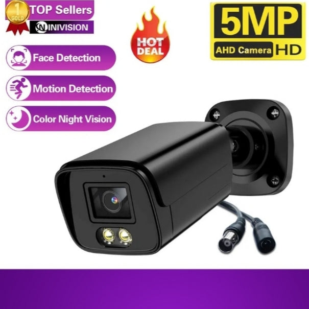 Face Detection 4K AHD Security Camera Outdoor Waterproof Analog CCTV Camera 8MP BNC Video Surveillance Cam 5MP H.265 Black XMEYE