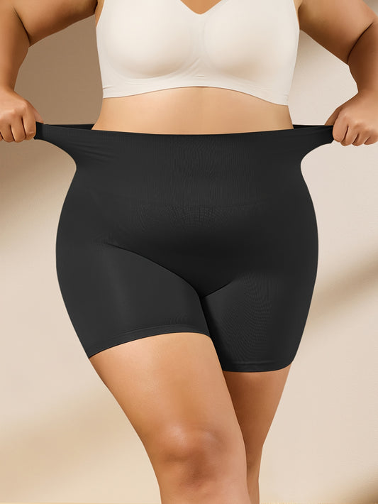 For Curvy Ladies XL-5XL UK (18-26) Plus Size 3 Colors High Waisted Tummy Control Shapewear Women's Panties - Lift Hip and Slim Waist, Support Abdominal Muscles Naturally Underwear Contouring Panties