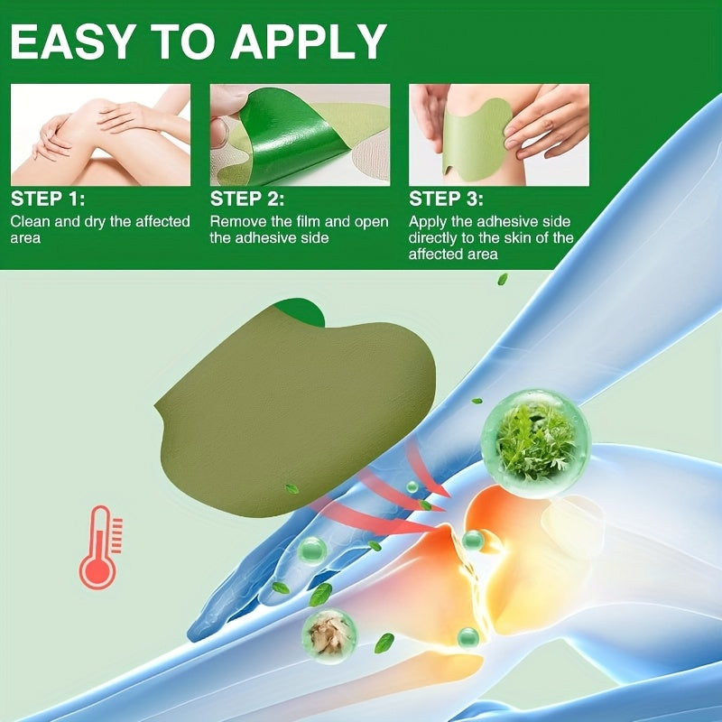 23 PCS Set Self-Heating Knee Patches - Made of Soft, Breathable Non-Woven Fabric, Featuring a Two-Tone Green And White High-Fit Design, Comfortable And Warm for Long-Term Use, Portable Heating Pads Targeting The Knees, Neck,