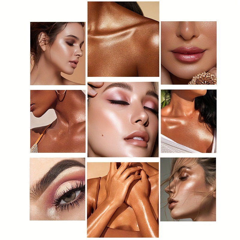 Full Set 6-Color Multifunctional Eyeshadow Pencil Set | Waterproof Metallic and Matte Eyeshadow Sticks, Multicolor Highlight Eyeliner, Long-Lasting High Glitter and Neutral Brown Eyeshadow Crayons, Ideal for Christmas, Annive
