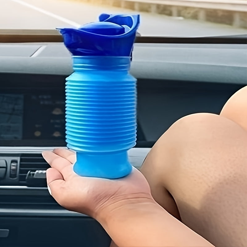 Stuck in Traffic; Adjustable Emergency Women Urinal 750ml - Portable Car & Camping Toilet, Leak-Proof Travel Potty with Ergonomic Handle, Durable Plastic for Outdoor, Camping, Road Trips - Compact & Hygienic Design, Portable