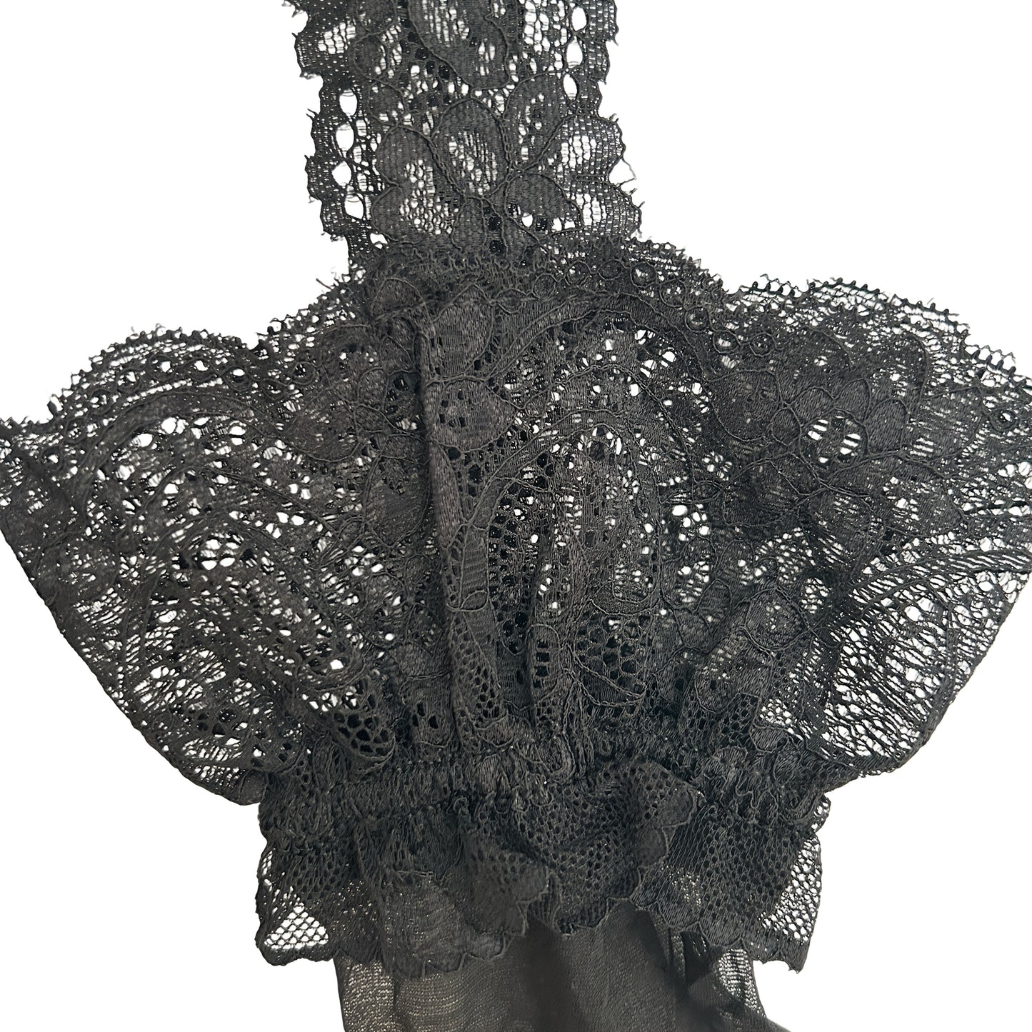 Women's Sexy Lace Trim Black Fishnet Thigh-High Stockings with Garter Belt - Bold and Alluring Lingerie for a Sensual Look