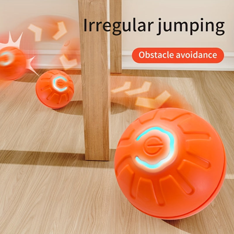 Interactive Electric Jumping Ball Dog Toy - Durable, and Safe for Small to Medium Breed Dogs - Keep Your Pet Entertained and Prevent Destructive Chewing