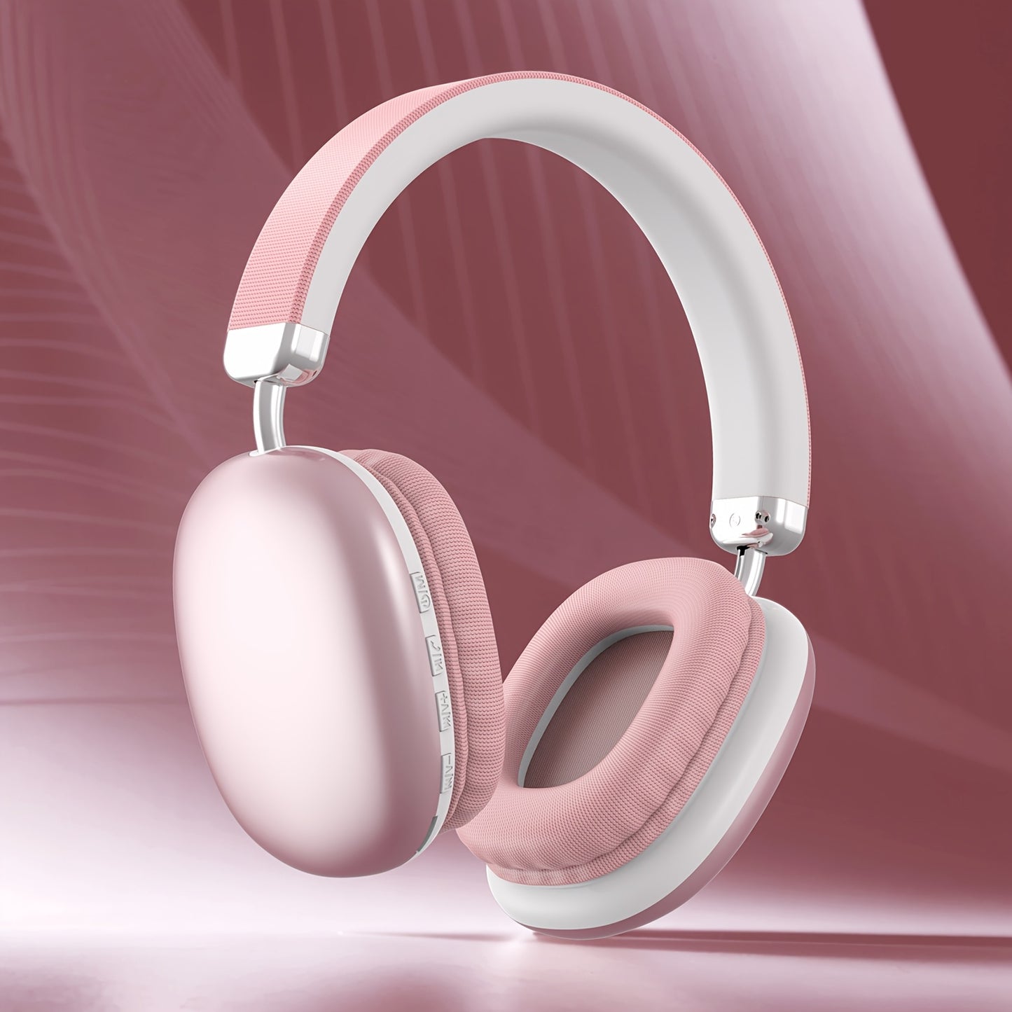 B40 Soft Headband Wireless HI-FI-Music Headphones TWS Earphones and Retractable & Foldable Headset with Mic, Wireless Gaming Earbuds Compatible with Mobile Phones PC Tablet and Game