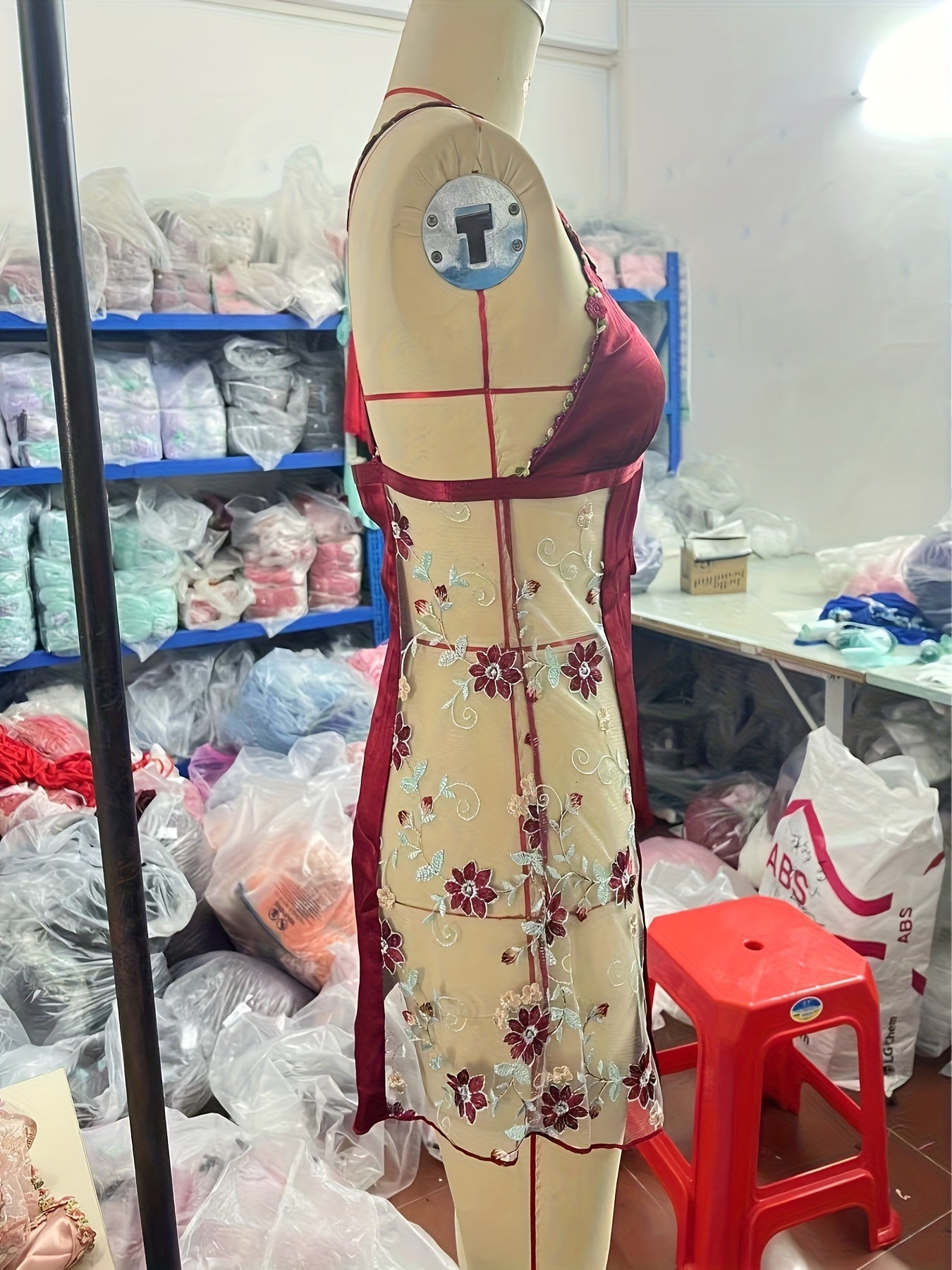 For Curvy Ladies XL-3XL UK Plus Size Soft Navy Blue Sleeveless Sunflower Strap Lingerie Nightgown, Exotic Elegant Sleepwear, Delicate Night Fantasy Home Wear Loungewear Clothing