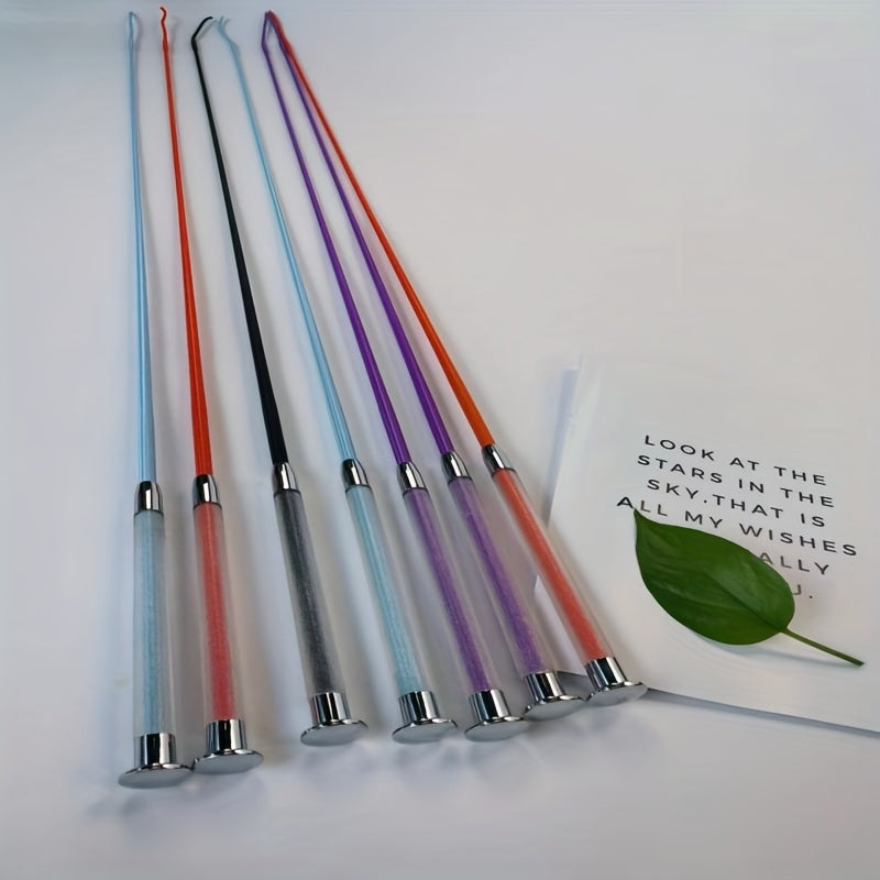 110cm 4 Colors Professional Elegant British-Style Horse Whip - Resin Material, with Golden Accents, Ideal for Riding, Training, and Wild Riding, Perfect Horse Riding Gear | Elegant Whip Design |