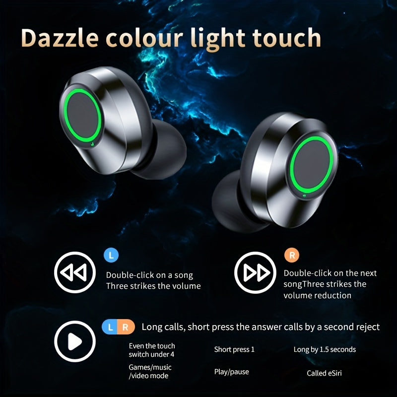 NEW Wireless Earbuds Headset Earphone Mini Earpiece TWS Stereo Headphone for Xiaomi for iPhone Phone Headphones Outdoor Running Hiking Cycling Sports Electronic Accessories Tools Sets