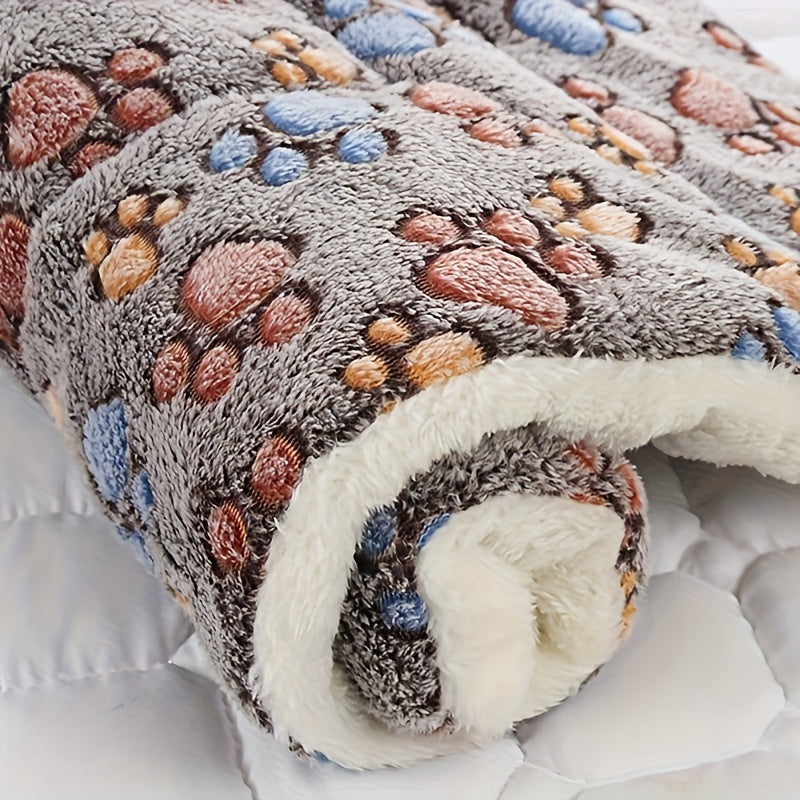 Thick Pet Bed Cushion, Soft Pet Sleeping Pad For Autumn And Winter Blankets To Keep Pets Warm Christmas Gift