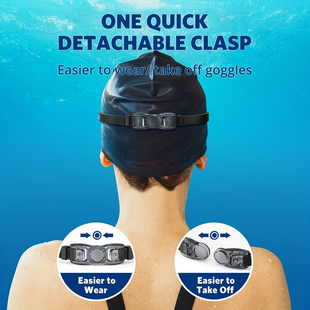 Professional Anti-Fog And Waterproof Adult Adjustable Swimming Goggles for Men, Women, And Teenagers, Designed for Training Swimming Accessories