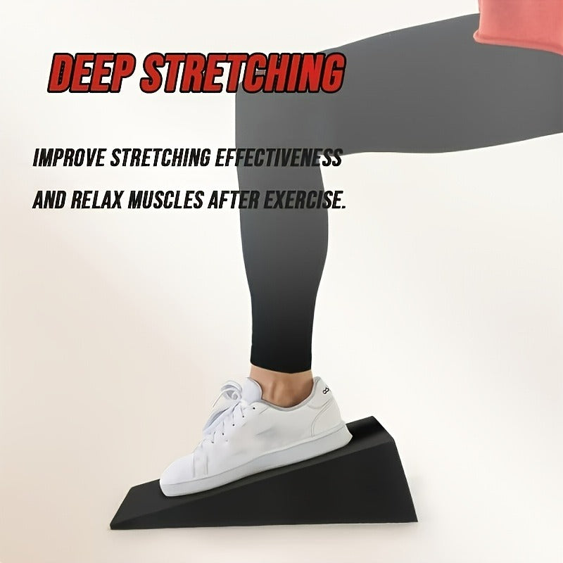 2 PCS Set Women's Squat Training Wedge Blocks Yoga Bricks, Suitable for Gym Squat Posture Correction Training / Yoga Balance Pose Auxiliary Practice / Post-Workout Calf Muscle Recovery Stretching, Essential Tool for Weightlif
