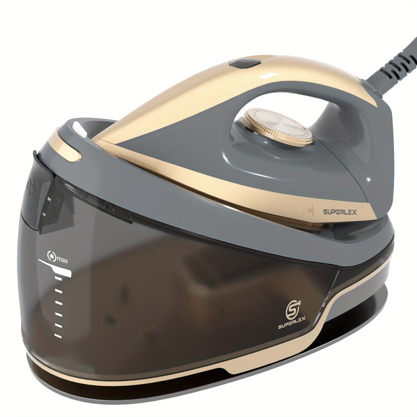 NEW Steam Generator Iron with 1.3L Removable Tank, Heavy-Duty Ceramic Soleplate, Vertical Steam Technology & 3.5 Bar High Pressure - Portable Steam Iron Suitable for Clothes, Garments, Travel & Use