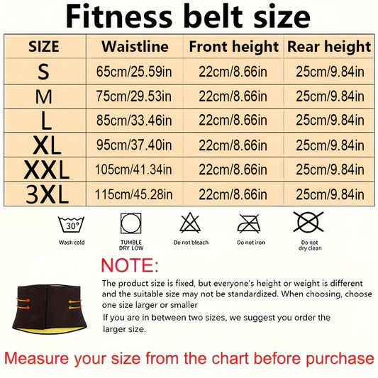NEW Arrivals S-3XL Plus Size Women's Slimming Waist Belt - Boost Your Exercise Routine And Your Weight Loss Objectives with This Fitness Shaper Body Care Accessories Sports Supplies